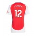 Maillot de foot Arsenal Jurrien Timber #12 Domicile vêtements Femmes 2024-25 Manches Courtes